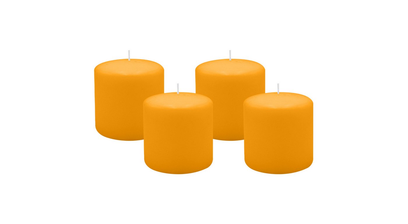 Kopschitz Kerzen Stumpenkerze 4er Set Stumpenkerzen/Adventskranzkerzen Honig Ø 100 x 100 mm Kopschitz Kerzen Stumpenkerze 4er Set Stumpenkerzen/Adventskranzkerzen Honig Ø 100 x 100 mm von Kopschitz Kerzen