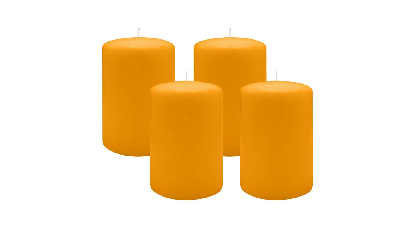 Kopschitz Kerzen Stumpenkerze 4er Set Stumpenkerzen/Adventskranzkerzen Honig Ø 100 x 150 mm Kopschitz Kerzen Stumpenkerze 4er Set Stumpenkerzen/Adventskranzkerzen Honig Ø 100 x 150 mm von Kopschitz Kerzen