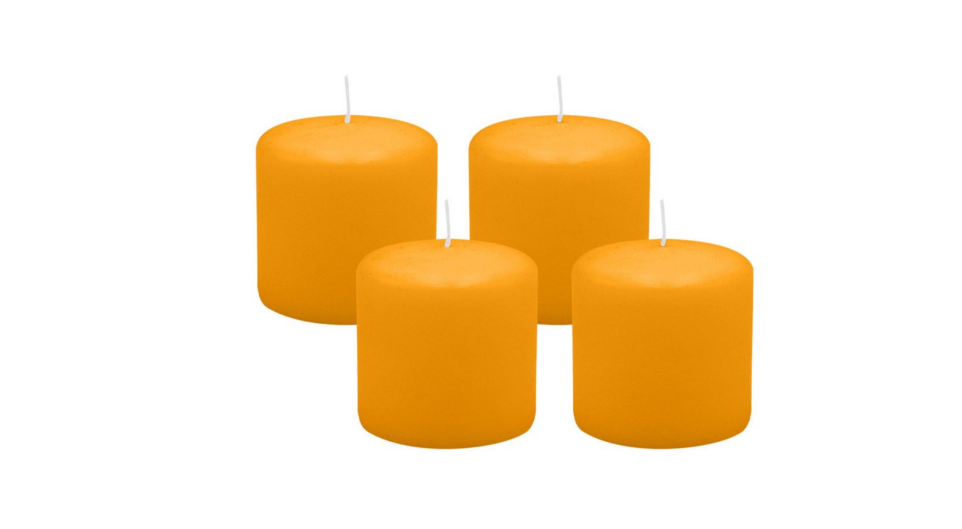 Kopschitz Kerzen Stumpenkerze 4er Set Stumpenkerzen/Adventskranzkerzen Honig Ø 60 x 80 mm Kopschitz Kerzen Stumpenkerze 4er Set Stumpenkerzen/Adventskranzkerzen Honig Ø 60 x 80 mm von Kopschitz Kerzen