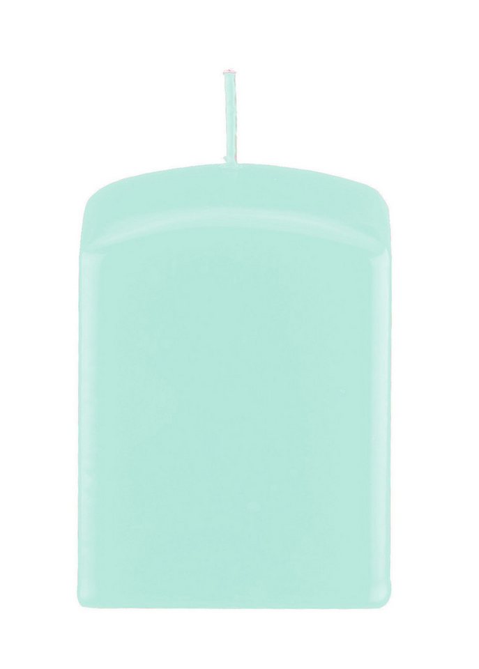 Kopschitz Kerzen Stumpenkerze Quader Kerzen, Quadratische Kerzen Türkis 150 x Ø 60/60 mm, 16 Stück von Kopschitz Kerzen