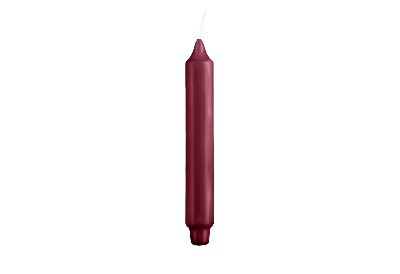 Kopschitz Kerzen Tafelkerze Stabkerzen mit Zapfenfuß Rotbraun 300 x Ø 30 mm, 6 Stück von Kopschitz Kerzen