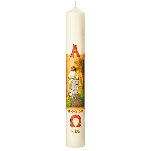 Kopschitz Kerzen Osterkerze 600 x Ø 80 mm (10% Bienenwachs-Anteil) von Kopschitz Kerzen