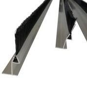 Bürstendichtung 100cm Alu-TF-Profil Zugluftstopper Fliegendichtung Rolladendichtung von Kora