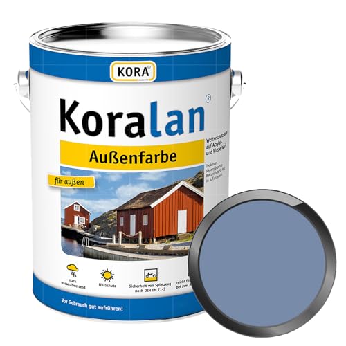 KORA KORALAN AUSSENFARBE - 0.75 LTR (RAL 5014 TAUBENBLAU) von KORA