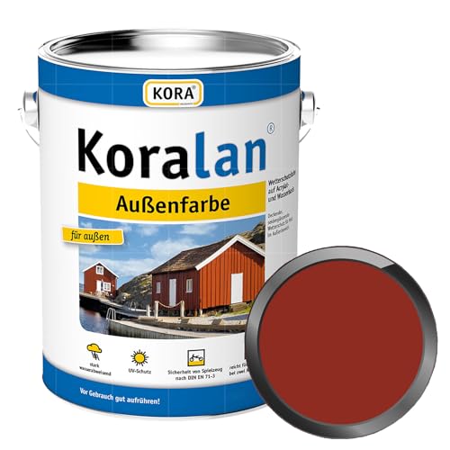 KORA KORALAN AUSSENFARBE - 0.75 LTR (SCHWEDENROT) von KORA