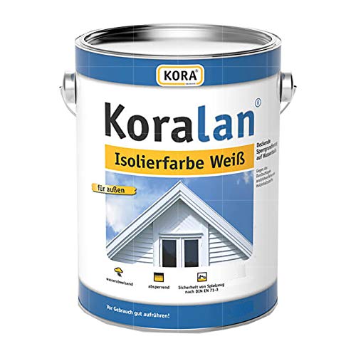 KORA KORALAN ISOLIERFARBE WEISS - 0.75 LTR (WEISS) von Kora