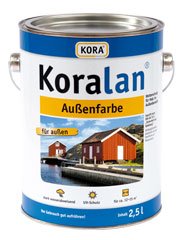 10l Profifarbe; Koralan Außenfarbe (Dunkelbraun) von Koralan