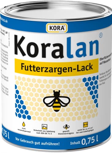 Koralan Futterzargen-Lack für Bienenbeuten, Imkereibedarf von Koralan