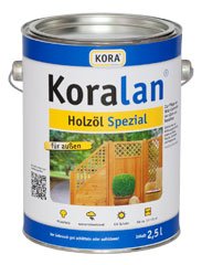 Koralan Holzöl Spezial 10,0l (Bankirai) von Kora