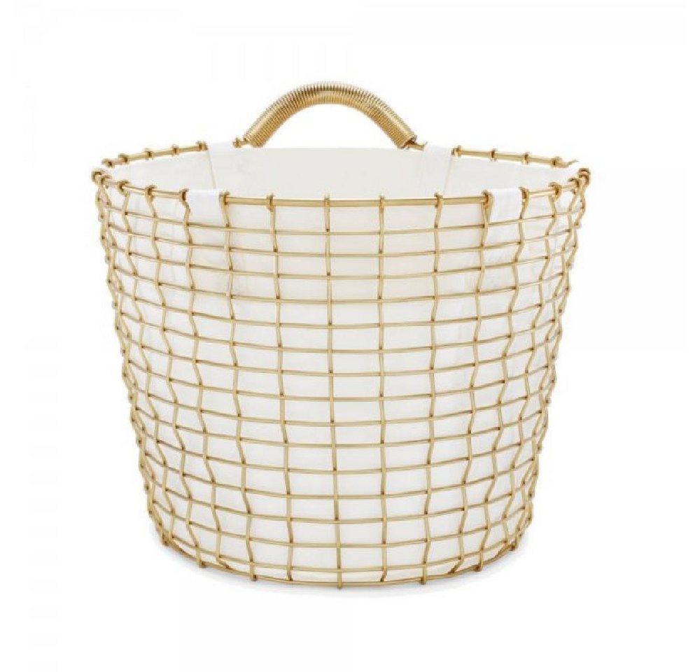 Korbo Servierschale Korbeinlage Basket Liner 16 L Weiß von Korbo