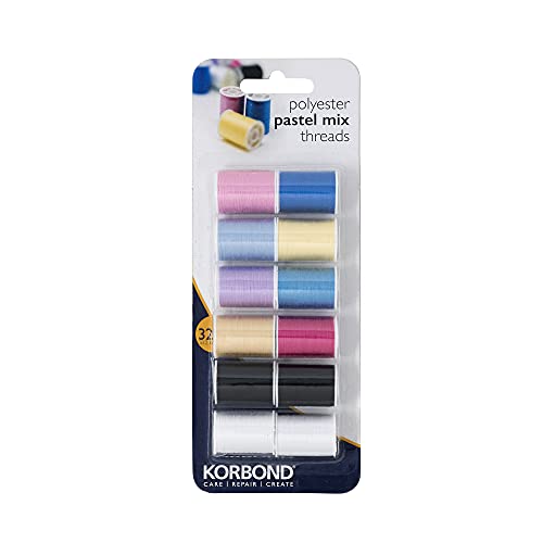 Korbond Poly Thread Blisterpack (Pastell-Mix) – 110782, Sortiert, 384 Korbond Poly Thread Blisterpack (Pastell-Mix) – 110782, Sortiert, 384 von KORBOND