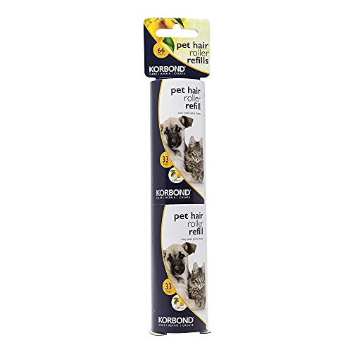 Korbond 2 x 4,9 m Nachfüllpackung duftende Tierhaarrolle Korbond 2 x 4,9 m Nachfüllpackung duftende Tierhaarrolle von KORBOND