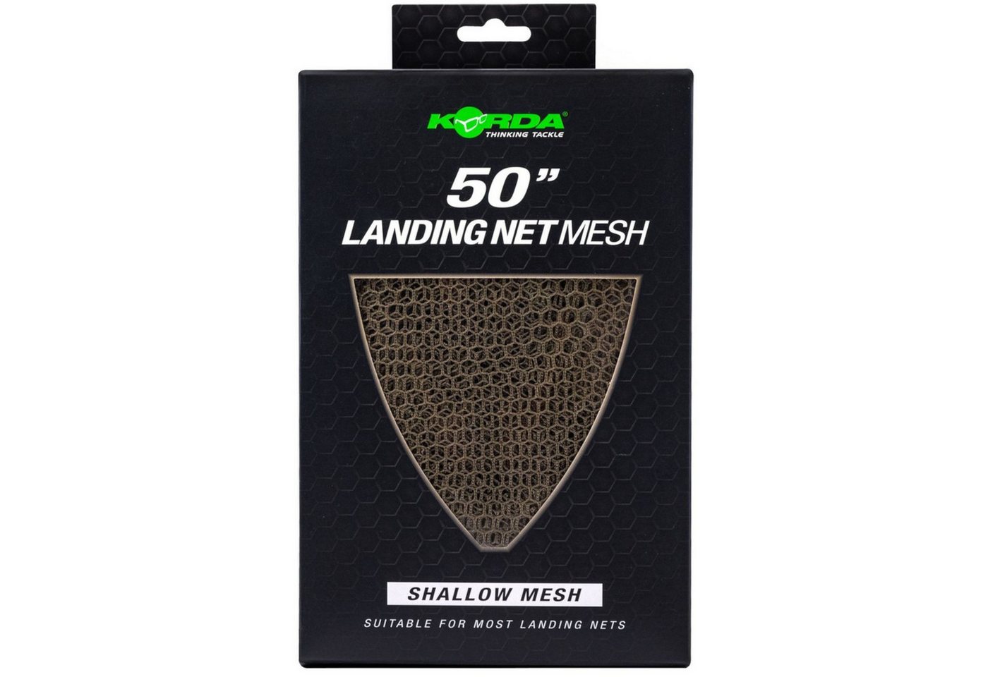 Korda Angelkescher Korda Landing Net Mesh 50in Shallow - Keschernetz Korda Angelkescher Korda Landing Net Mesh 50in Shallow - Keschernetz von Korda