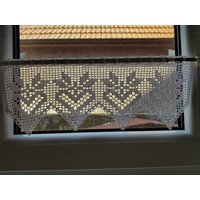 Scheibengardine -Bistrogardine von KordisHaekelshop
