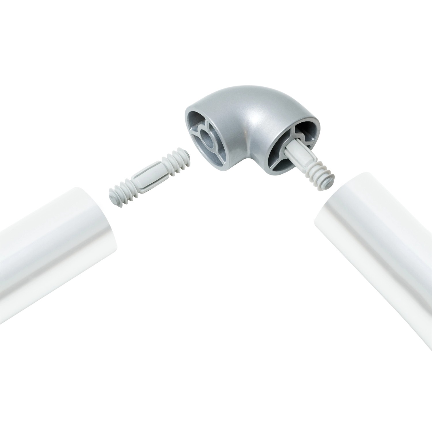 Kordo Winkelstück Für Handläufe 90 Grad Aluminium Alufarbe Inoline von Kordo
