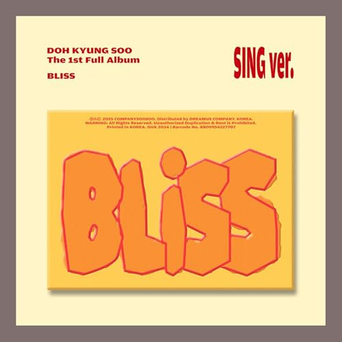D.O. BLISS First Full Album (Photobook - Sing Ver.) von Koread