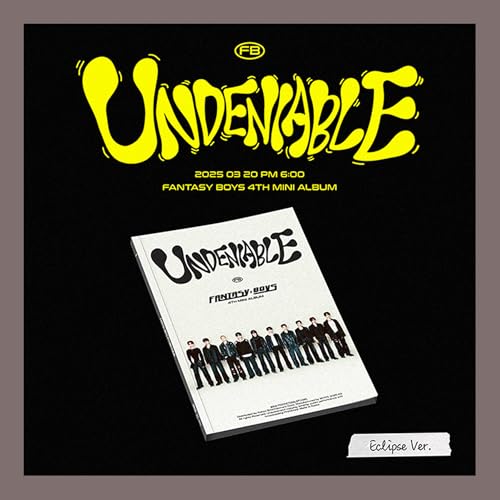FANTASY BOYS UNDENIABLE 4th Mini Album (Photobook - Eclipse Ver.) von Koread