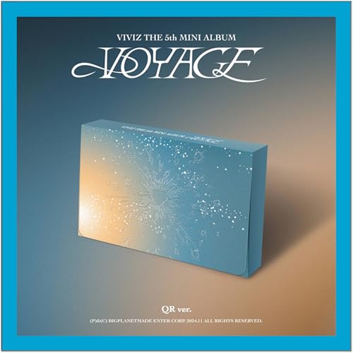 Koread VIVIZ Voyage 5th Mini Album (QR Ver.) - Displayalbum, 8.6 x 5.4 cm, K. A. von Koread
