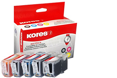 Kores G1513KIT kompatible Tintenpatronen für Canon Pixma iP von Kores