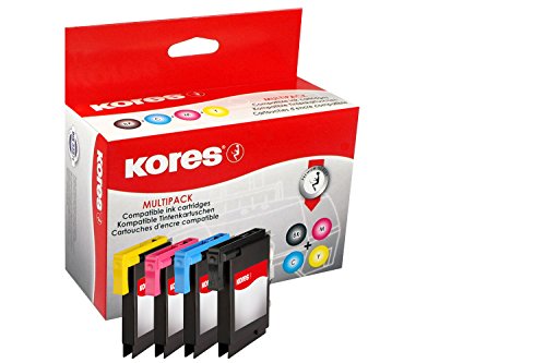 Kores G1522KIT kompatible Tintenpatronen für Brother Multipack von Kores