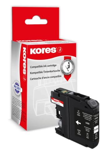 Kores G1529BK Tinte Ersetzt Brother LC-223BK schwarz von Kores