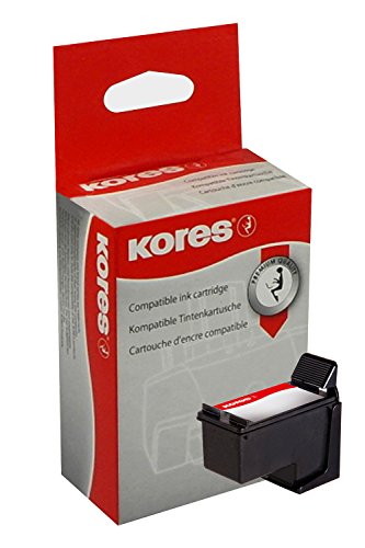 Kores G1706BK refillte Tintenpatronen für HP DJ von Kores