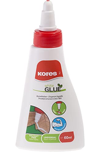 Kores K75816 Bastelkleber White Glue, 60ml von Kores