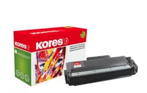 Kores Toner X24HC ersetzt Brother TN-2420, Schwarz Kapazität: ca, 3,000 Seiten - 1 Stück (X247HC) Marke von Kores