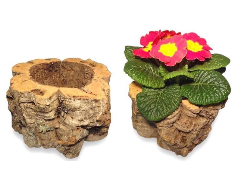 Kork-Deko.de Blumentopf Kork-Blumenübertopf / Blumentopf M = ca. 10 cm Kork-Deko.de Blumentopf Kork-Blumenübertopf / Blumentopf M = ca. 10 cm von Kork-Deko.de