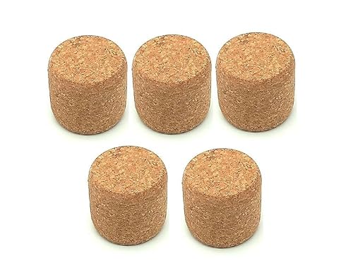5er-Set Kork-Türstopper mit Eisengewicht | eleganter Bodentürstopper mit Korkmantel | 5er- Pack | Gewicht: 600g | schützt Türen und Boden | schwer und widerstandsfähig | Made in Portugal von Kork-Deko
