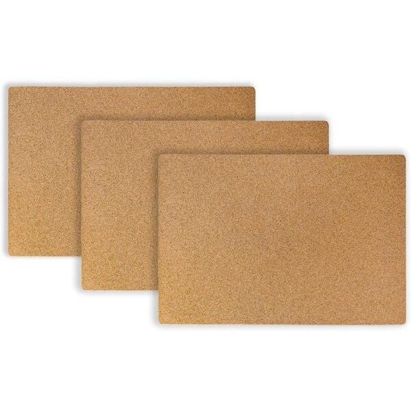 Kork-Deko 3er-Pack Kork Schreibtischunterlage - Büro, Homeoffice & Kinderzimmer Kork-Deko 3er-Pack Kork Schreibtischunterlage - Büro, Homeoffice & Kinderzimmer von Kork-Deko