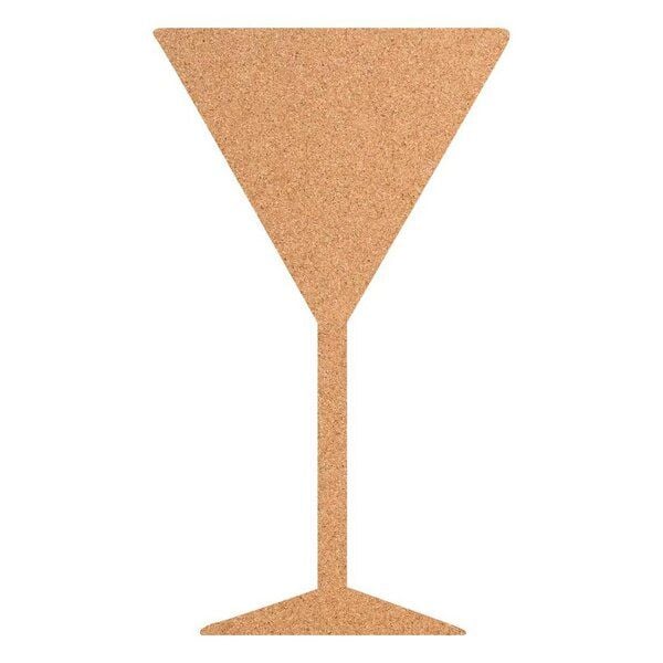 Kork-Deko Cocktailglas als Pinnwand aus Kork XXL ca. 80x50 cm Kork-Deko Cocktailglas als Pinnwand aus Kork XXL ca. 80x50 cm von Kork-Deko