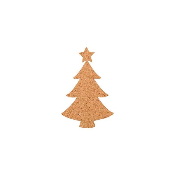 Kork-Deko Pinnwand in Weihnachtsbaum-Form aus Kork "Corkworld" Weihnachtsbaum XXL von Kork-Deko