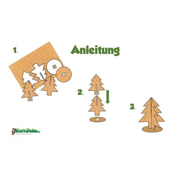 Kork-Deko Weihnachtsbaum aus Kork | Kork Tannenbaum | Weihnachts- und Advents Tisch Deko Kork-Deko Weihnachtsbaum aus Kork | Kork Tannenbaum | Weihnachts- und Advents Tisch Deko von Kork-Deko