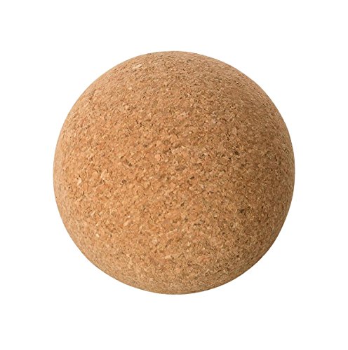 Korkkugel Korkball | 100% Natur | Ökologisch & Vegan | Aus nachhaltiger Ernte | Kugel aus Kork für Bastelbedarf & Dekoration | versch. Größen (50 mm) von Kork-Deko