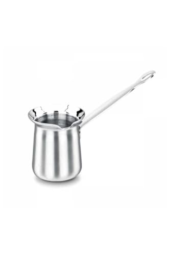 Korkmaz Türkische Kaffeekanne aus Edelstahl, 2,5 l, 270 ml, Silber Korkmaz Türkische Kaffeekanne aus Edelstahl, 2,5 l, 270 ml, Silber von Korkmaz