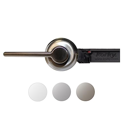 Korky 6070BP BN STRONGARM Tank Lever, Brushed Nickel, Classic Style, Universal Fit: All Angle and Side Toilet mounts von Korky
