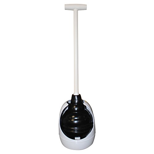 Korky 95-4A Beehive Max Universal Toilet Plunger and Holder - Fits all Old and New Toilets - Powerful Plunge - Easy Grip T-Handle - Made in USA von Korky