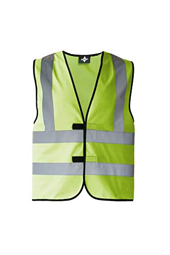 Funktionsweste - 4 Reflexstreifen KXVRLGXL, Limettengrün, XL von Korntex