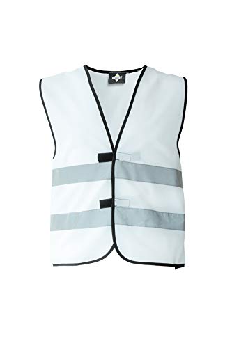 KORNTEX Warnweste mit Klettverschluss Dortmund - Sicherheitsweste Pannenweste – EN 17353 zertifiziert, 360° Reflexstreifen, L, weiß, stark reflektierend für beste Sichtbarkeit, Unisex KORNTEX Warnweste mit Klettverschluss Dortmund - Sicherheitsweste Pannenweste – EN 17353 zertifiziert, 360° Reflexstreifen, L, weiß, stark reflektierend für beste Sichtbarkeit, Unisex von Korntex
