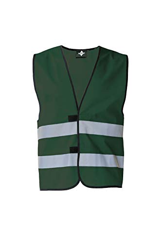 KORNTEX Warnweste mit Klettverschluss Dortmund - Sicherheitsweste Pannenweste – EN 17353 zertifiziert, 360° Reflexstreifen, XL, paramedic grün, stark reflektierend für beste Sichtbarkeit, Unisex von Korntex