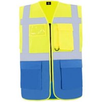 Korntex Wanrweste Hamburg gelb/blau Gr. 2XL von Korntex