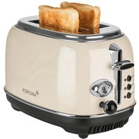 KORONA Retro 2-Scheiben Toaster cream von Korona