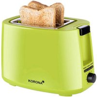 Korona 21133 Toaster mit Brötchenaufsatz Grün von Korona