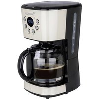 Korona Kaffeemaschine Creme Fassungsvermögen Tassen=12 Display, Timerfunktion von Korona