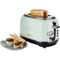 Korona Retro 21665 Toaster mit Brötchenaufsatz Mint von Korona