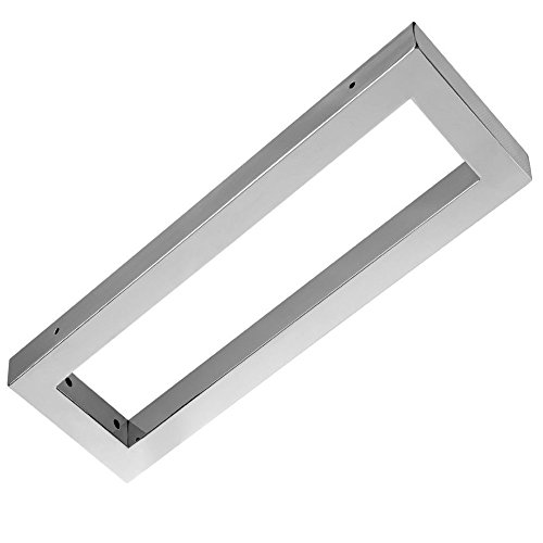 Wandkonsole EWH011-450 edel verchromt | Maße: 450x150x30 mm | Unterbau für Waschtischplatte | Liefermenge: 1 Stück Wandkonsole EWH011-450 edel verchromt | Maße: 450x150x30 mm | Unterbau für Waschtischplatte | Liefermenge: 1 Stück von Korpusbad