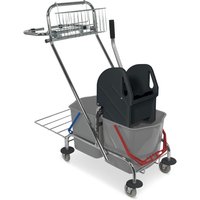 Doppelfahreimer-Set Sprintus, Chrom, Eimer 2 x 17 Liter Doppelfahreimer-Set Sprintus, Chrom, Eimer 2 x 17 Liter von SPRiNTUS