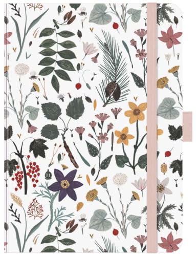 Premium Timer Midi "Botanical Study" 2025: Buchkalender - Terminplaner mit hochwertiger Folienveredelung und Prägung. 11 x 15,5 cm von Korsch Verlag