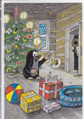 KORSCH VERLAG Adventkalenderkarte Kl. Maulwurf Bescherung von Korsch
